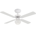 Ventilador modelo CONDESA color blanco MASTERFAN.