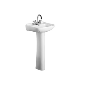 Pedestal para lavabo 4" blanco Cosmos Urrea (Solo pedestal)