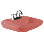 Lavabo Genova coral 82 x 36 cm Ceramosa