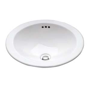 Lavabo de sobrecubierta redondo grande blanco 48.6 x 48.5 cm modelo 01645.020 American Standard