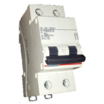 INTERRUPTOR TERMOMAGNETICO COLOR BLANCO 2 POLOS 16 AMPERES MONTAJE ENCHUFABLE BTICINO