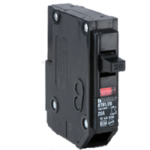 INTERRUPTOR TERMOMAGNETICO COLOR NEGRO 1 POLO 15 AMPERES MONTAJE ENCHUFABLE BTICINO