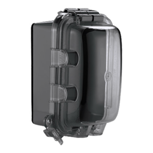 CAJA PROTECTORA PARA INTEMPERIE CON CERRADO AUTOMATICO HORIZONTAL VERTICAL COLOR GRIS EATON
