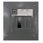 CENTRO DE CARGA DOMESTICO QOD 1 MODULO 50 AMPERES 1F, 2H COLOR GRIS SCHNEIDER ELECTRIC