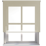 Persiana Traslúcida Crema 180 x 180 - Homewell 51247
