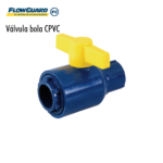 Válvula bola CPVC  de 1/2", color azul - Flowguard - 26-F8122-005