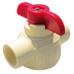 Valvula bola cementable cpvc de 3/4” - 19 mm