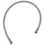 CONECTOR FLEXIBLE P/GAS ACERO PREMIUM 1.5 MT X 3/8" F AG-B150  MARCA COFLEX