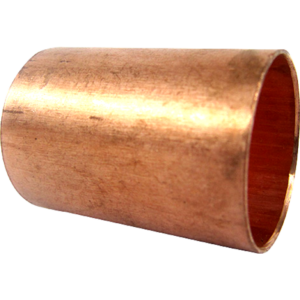 Cople conexión de cobre, medida de  2". Color cobrizo. Marca Iusa. 616870