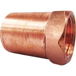 Conector de cobre con rosca interior de 1 1/4" AA-20332 Aleamex