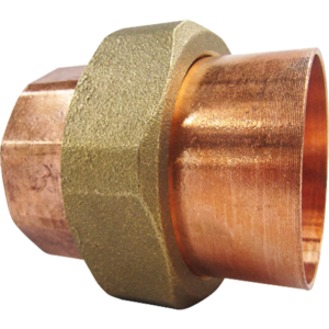 Tuerca union de cobre de 1 1/4" AA-20232 Aleamex