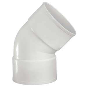 Codo de 45 grados sanitario cementable 200mm