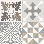 Piso Montejo, Color Almendra, 45 x 45 cm, Vitromex, 522067090722021