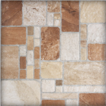 Piso Rocalla, Color Mix Rojo, 55 x 55 cm, Lamosa, lroca001s0g