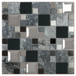 Malla decorativa, Colección Kaos, Color Grey, 30 x 30 cm, Intermatex, PQ9338