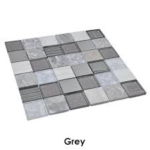 Malla decorativa, Colección Elements, Color Grey, 30 x 30 cm, Intermatex, PQ9930