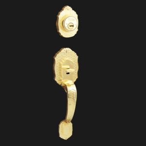 Cerradura para entrada Verona latón brillante Assa Abloy MX80883