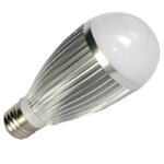 Foco LED A19 E27 8W 127V 65K Luz de día.
