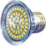 Lámpara Spotlight LED E27 3W 150lm luz cálida