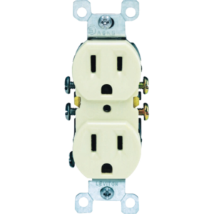 Receptáculo duplex grado comercial 20a 125v 2p 3h blanco - 0CR20-00W