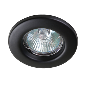 Luminario de interior 50w c/acento fijo alezio color negro marca tecnolite yd-220/n
