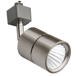 Luminaria interior YSNLED-367/S TECNOLITE spot riel aluminio acabado satín 12 W 102 x 86 x 55 mm.