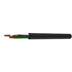 CABLE USO RUDO STJ CALIBRE 4X14 NEGRO ROLLO DE 100M IUSA