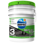 Impermeabilizante Impac Reflec Top Plus 3 años Blanco 18 lts - Fibratado
