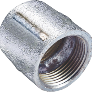 Cople liso galvanizado 25mm