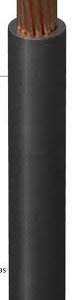 Cable de cobre 2/0 AWG, negro, 100 metros, tipo THW-LS/THHW-LS 600V 75°C/90°C Deslizable, Antiflama, INDIANA SLY346