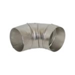 Codo 4" x 90° Ducto p/ extracción de aire - Coflex DJ-E490AL