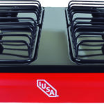 Parrilla De 4 Quemadores Color Roja Marca IUSA 604979