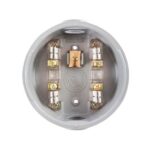 Base para medidor monofásica 4 Terminales 127 V~ CU / FE IUSA