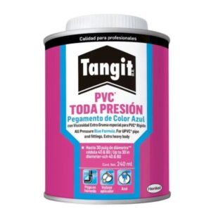 Pegamento PVC Toda Presion Azul 240 ml - Tangit