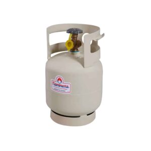 Tanque Portátil P/Gas Vertical L DE 2 KGS - FLAMINETA FL-TAN-V0002